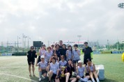 동백WFC ‘제12회 충청북도지사배 전국생활체육 여성축구대회’ 우승