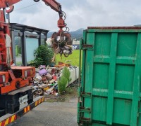 남사읍, 관내 곳곳에 방치된 생활폐기물 15톤 수거